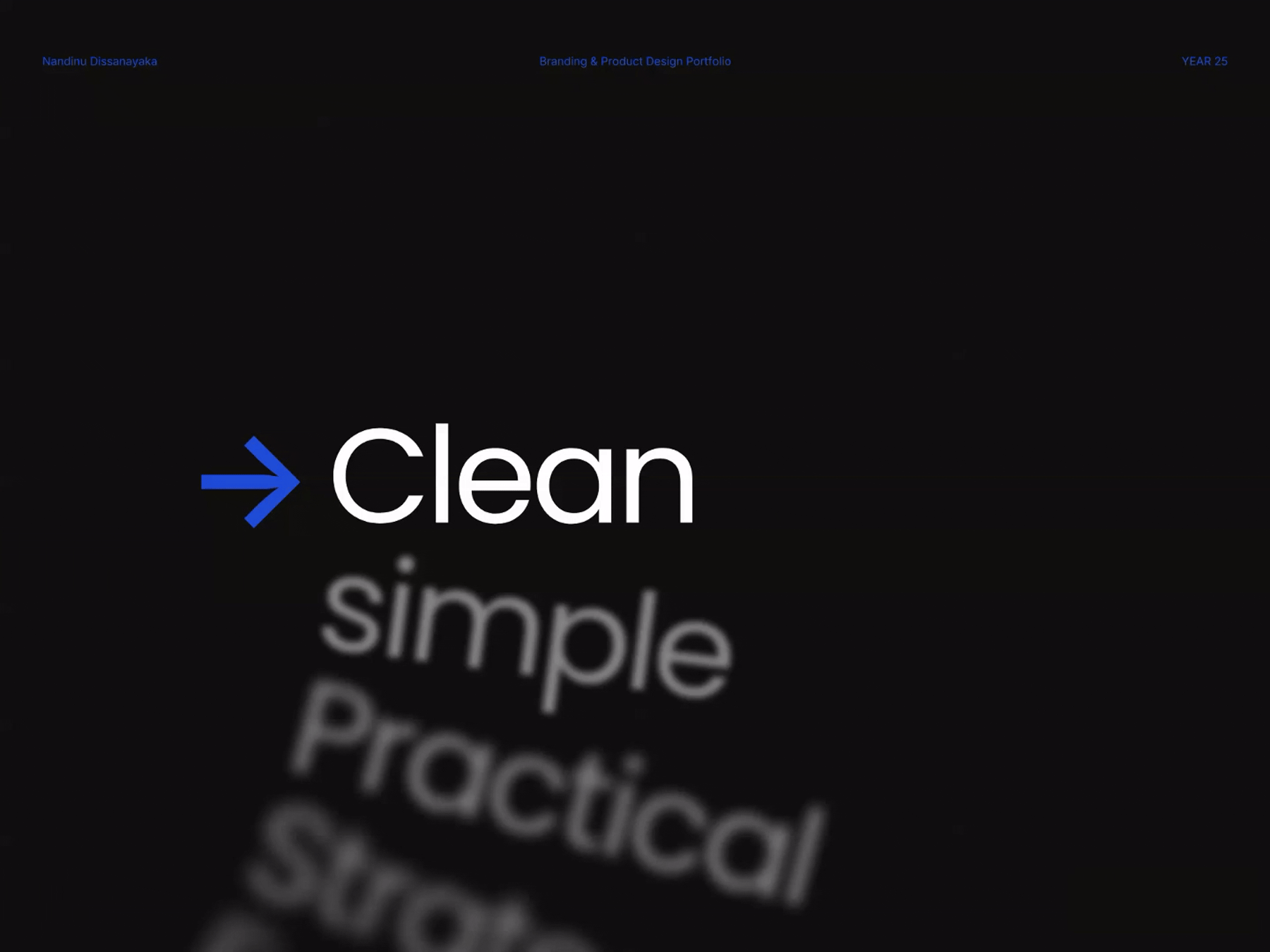 The Remark identity design portfolio preview